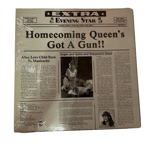 Julie Brown "Goddess In Progress" Vinyl LP - 1984 Rhino Records - Picture 2 of 6